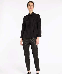 Marco Polo Eternal Pleat Top - Black