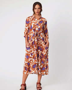 Design Nation: Design Nation Bermuda Print Dress