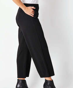 New Arrivals Winter 25: Cordelia St Wide Leg Pants - Black