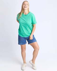 Tops Shirts Blouses: Elm Halli Tee - Gumdrop Green