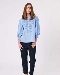 Design Nation Spade Top - Blue