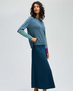 LD+Co Retro Bands Crew - Teal