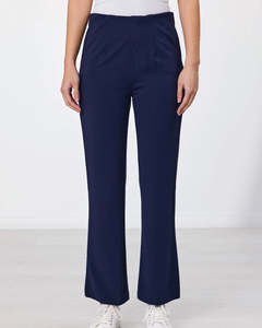 Newport Ronan Pull on Flare Pant - Navy