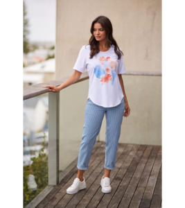 Products: Dylan tee - Tops : Gaby's Warkworth - NEWPORT H23