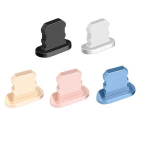 Metal Lightning Dust Plug for iPhone (5 Pack)