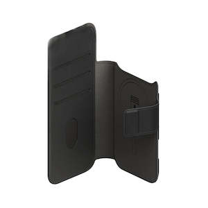 Mobile Phone Cases: iPhone 17 Pro Case Folio Grip Wallet Magnetic Black by Ringke