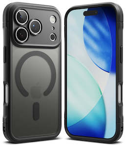 Mobile Phone Cases: iPhone 17 Pro Case Fusion Bold Magnetic Matte Black by Ringke