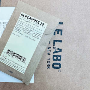 Le Labo Bergamote 22 EDP 0.75ml Sample Pack