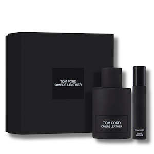 Unisex: Tom Ford Ombre Leather EDP 100ml + 10ml Travel Spray 2 Pc Gift Set