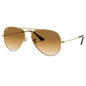 Ray-Ban Aviator Large Metal RB3025 001/51 - Arista Gold Frame, Light Brown Lens