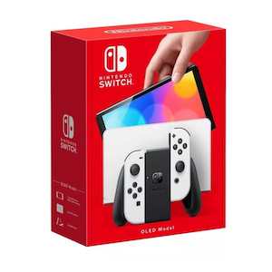 Gaming Console: Nintendo Switch OLED Console - White