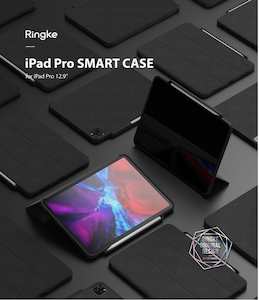 Apple iPad Pro 2020 (12.9") Smart Magnetic Flip Gray Case By Ringke