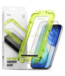 Mobile Phone Accessories: iPhone 17 Pro Easy Slide Tempered Glass 2 Pack by Ringke