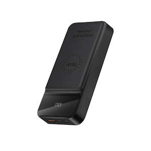 Chargers And Power Bank: PROMATE 20000mAh Wireless Charging Power Bank with LED Display