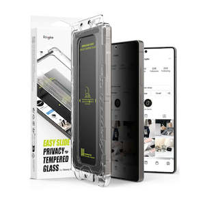 Galaxy S25 Ultra Screen Protector Easy Slide Privacy Tempered Glass 2 pack