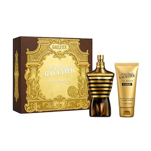 Perfume Giftset: Jean Paul Gaultier Le Male Elixir Parfum 125ml 2pc Gift Set for Men