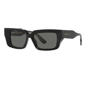 Gucci GG1529S 001 Unisex Sunglasses - Black Frame, Grey Lenses