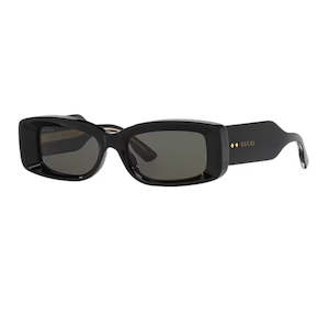 Gucci Sunglasses: Gucci GG1528S 001 Women’s Sunglasses - Black Frame, Grey Lenses