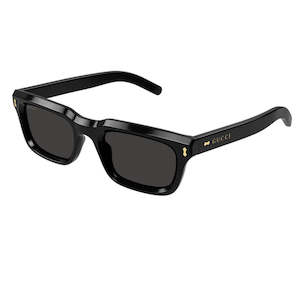 Gucci GG1524S 001 Men’s Sunglasses - Black Frame, Grey Lenses