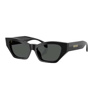 Versace VE4488U Sunglasses – Black Frame, Grey Lens