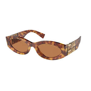 Miu Miu Sunglasses: Miu Miu MU 11WS 4BW2Z1 Women’s Sunglasses – Havana, Brown Lenses