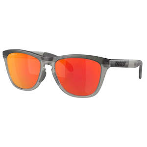 Oakley Frogskins Range OO9284 928401 - Matte Grey with Prizm Ruby