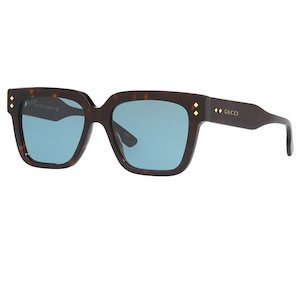 Gucci Mens Sunglasses: Gucci GG1084S 002 54 Havana Light Blue