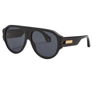 Gucci Mens Sunglasses: Gucci GG0665S 001 58 Black Grey