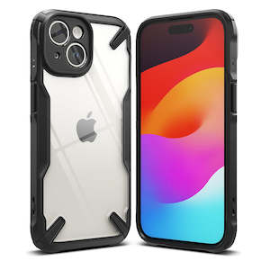 Ringke Iphone 15 Series Cases Accessories: iPhone 15 Case 6.1" Fusion-X Black By Ringke