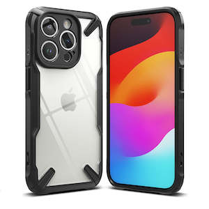 Ringke Iphone 15 Series Cases Accessories: iPhone 15 Pro Case 6.1" Fusion-X Black By Ringke
