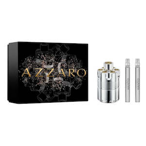 Azzaro Perfumes: Azzaro Wanted EDP 100ml 3 Piece Gift Set for Men