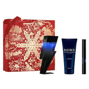 Carolina Herrera Perfumes: Carolina Harrera Bad Boy Cobalt Elixir EDP 125ml 3 Piece Gift Set Men