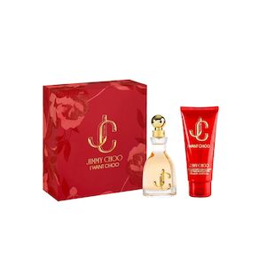 Womens Perfume: Jimmy Choo I Want Choo EDP 60ml 2pc Gift Set for Women