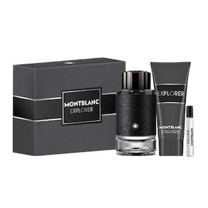 Mont Blanc Explorer EDP 100ml 3pc Gift Set For Men