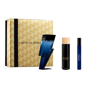Carolina Harrera Bad Boy Cobalt EDP 100ml 3pc Gift Set