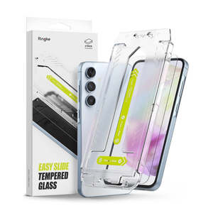 Samsung Galaxy A35 Screen Protector Easy Slide Tempered Glass 2 Pack