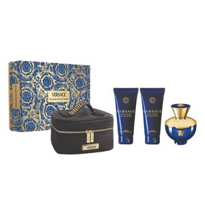 Perfume Giftset: Versace Dylan Blue Pour Femme EDP 100ml 4pc Gift for Women