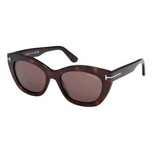 Tom Ford FT1285 52E Women's Sunglasses – Dark Havana