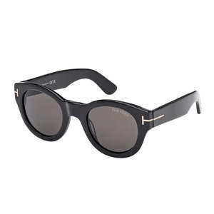 Tom Ford Sunglasses: Tom Ford FT1212 01A Unisex Sunglasses – Black