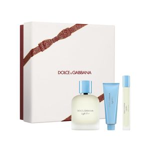 Dolce & Gabbana Light Blue Pour Homme EDT 100ml 3-Piece Gift Set – Men