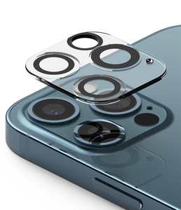 Mobile Phone Camera Protectors: iPhone 12 Pro Camera Glass Protector By Ringke