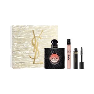 Womens Perfume: Yves Saint Laurent Black Opium EDP 50ml 3 Piece Gift Set