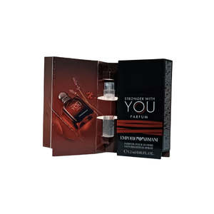 Mens Perfume: Emporio Armani Stronger With You Parfum 1.2ml Vial