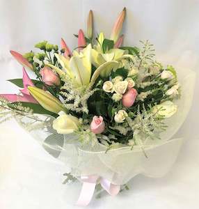 Classic Cream and Pink in Mesh