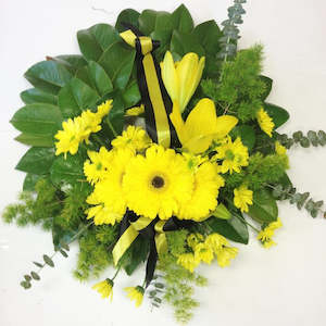 Anzac: Anzac Black and Yellow Wreath