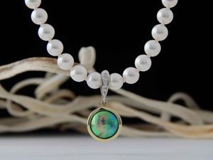 Blue Pearl 'Enhancer ' pendant 115