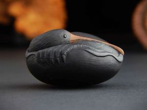 Doug Marsden: Nesting Kiwi carving by Doug Marsden