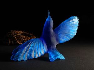 Products: Lukeke Design Saddleback cobalt blue colour