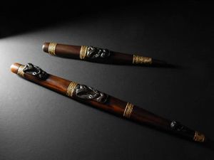 Putorino Flutes carved by John Collins