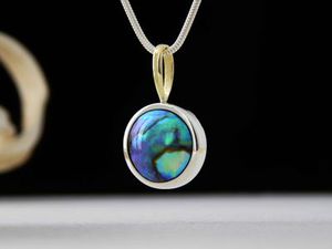 Blue Pearl pendant 399